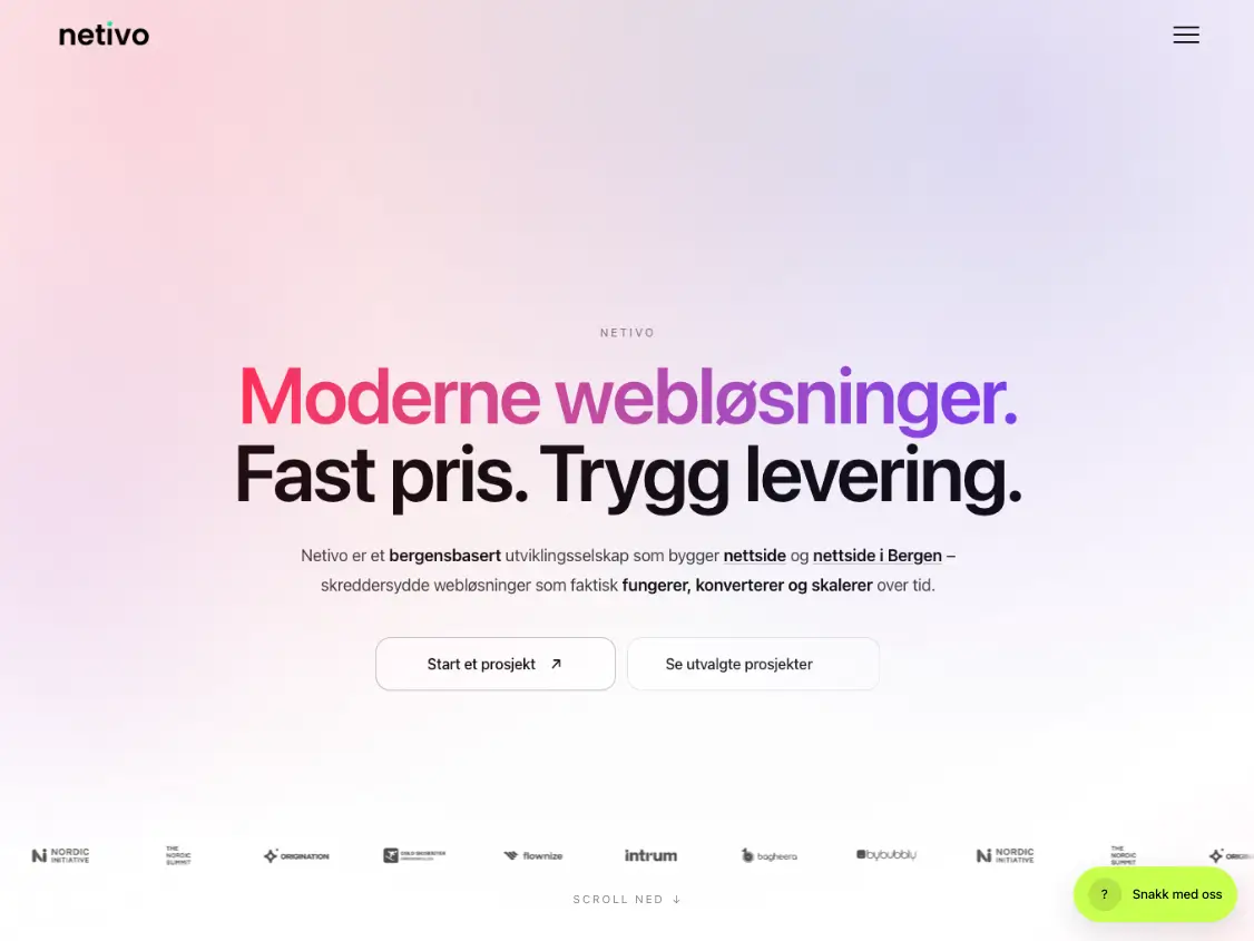 Skjermbilde av Netivo